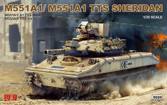 Ryefield 1/35 M551a1 / M551a1 Tts Sheridan