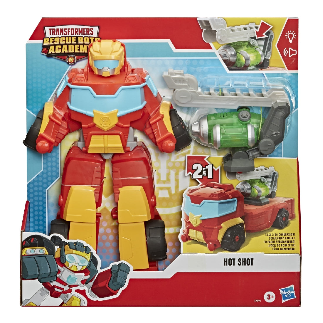 Transformes Rescue Bot Academy - Hot Shot