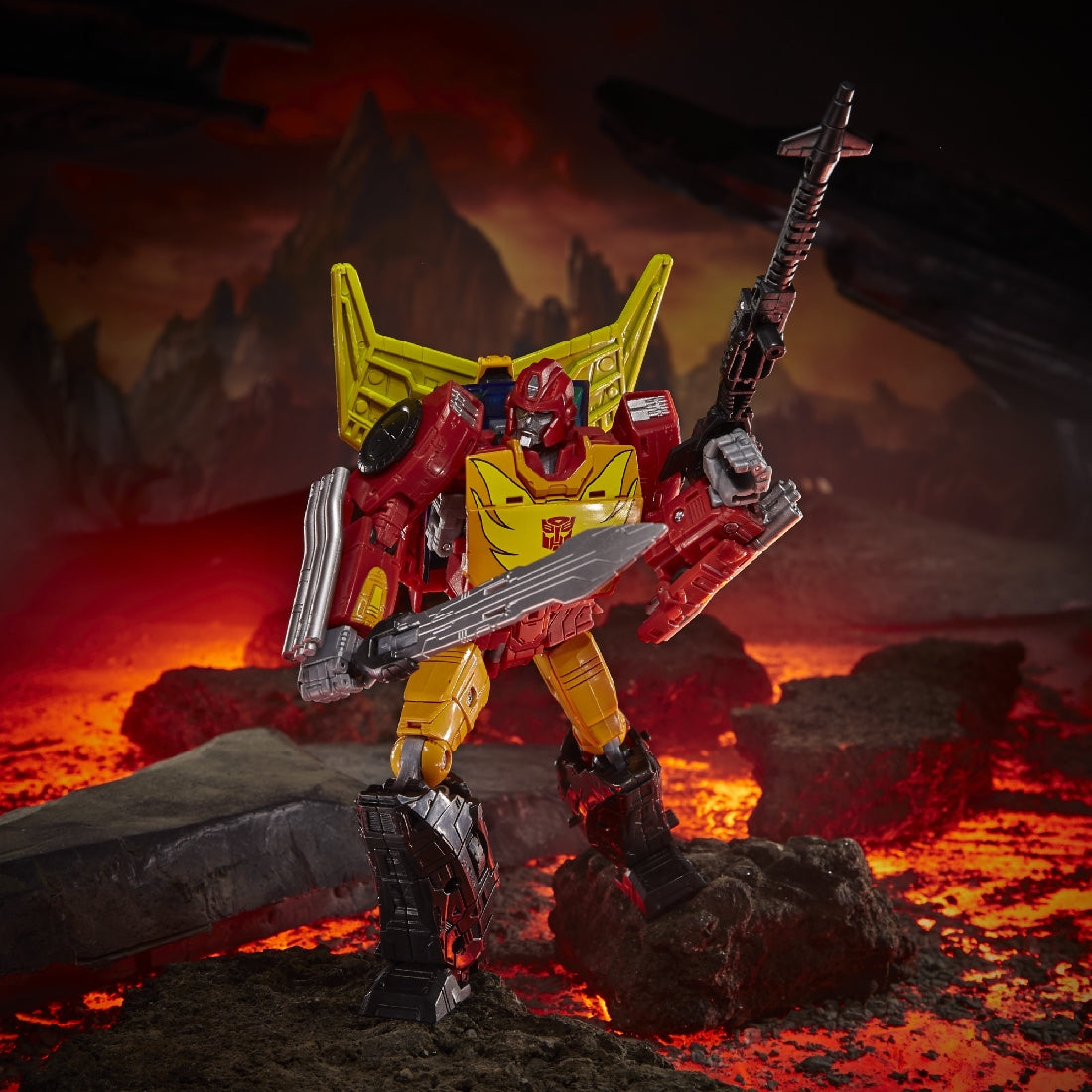 Transformers Kingdom Commander Class - Rodimus Prime