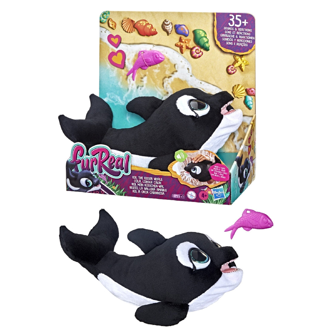 Furreal Koi The Kisser Whale