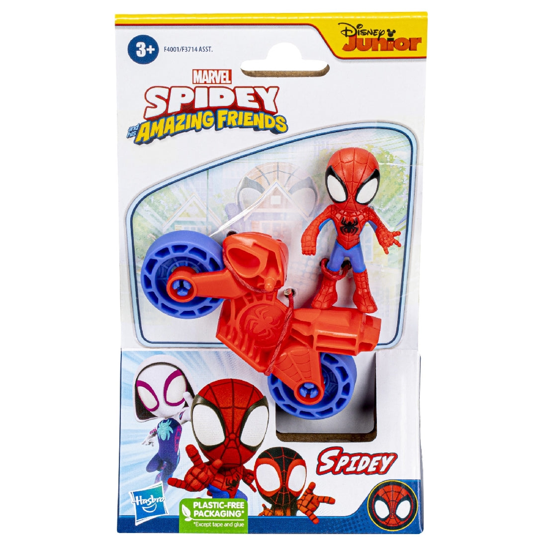 Spidey And Friends Bike And Figure Ast - Spidey