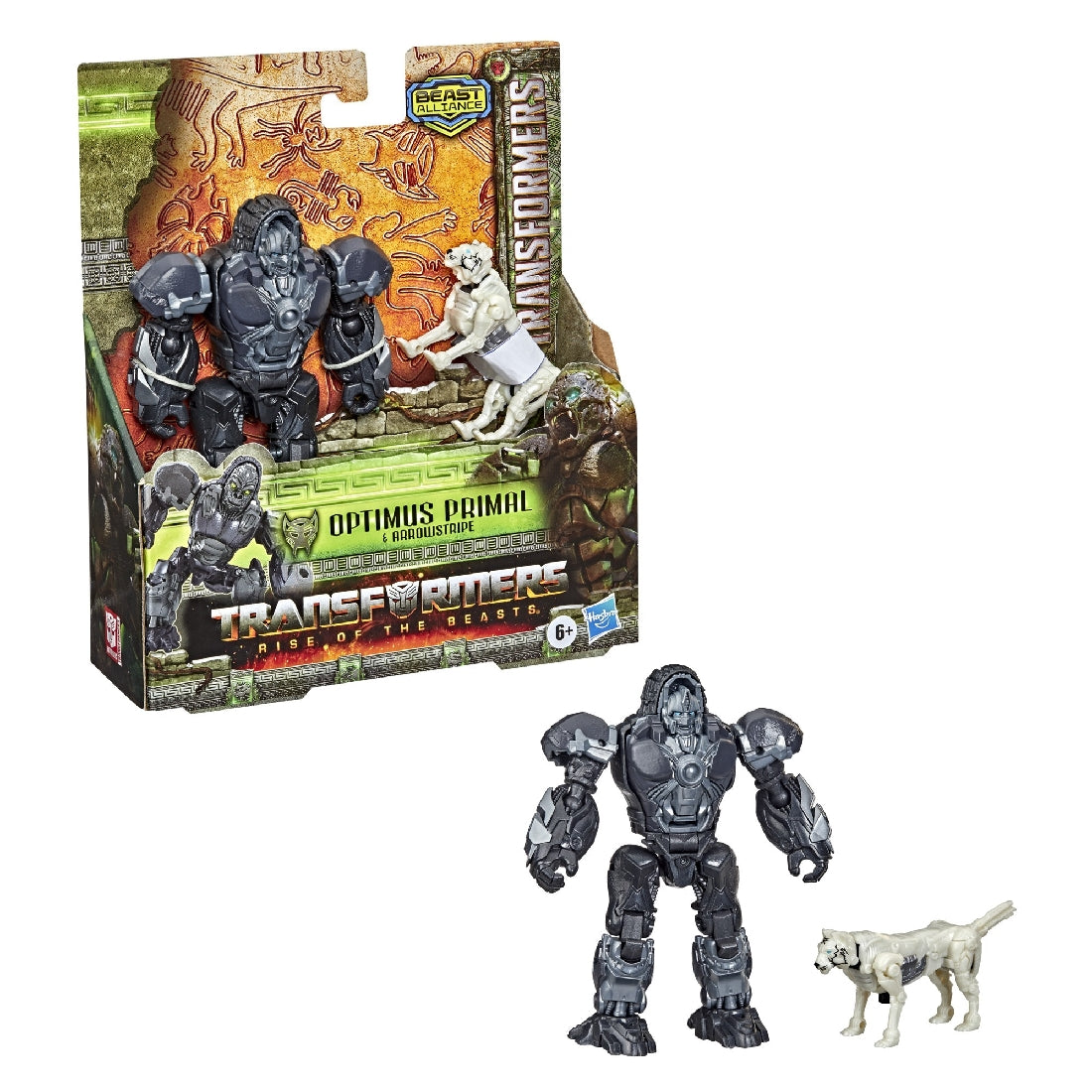 Transformers Rise Of The Beasts - Beast Weaponiser 2pk - Optimus Primal And Arrowstripe