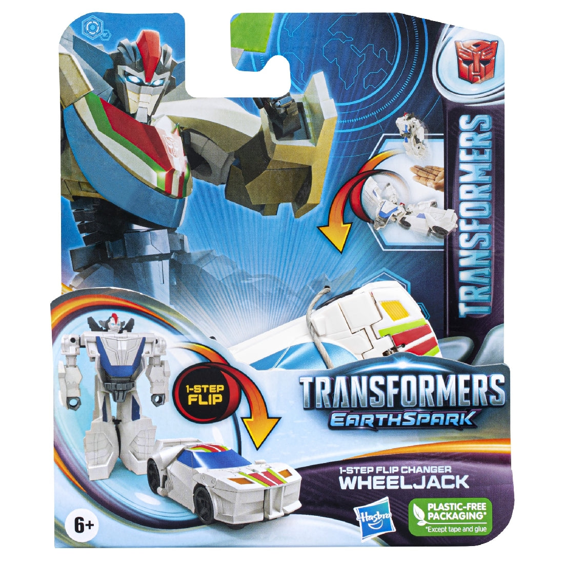 Transformers Earthspark 1 Step Flip Changer Ast - Wheeljack