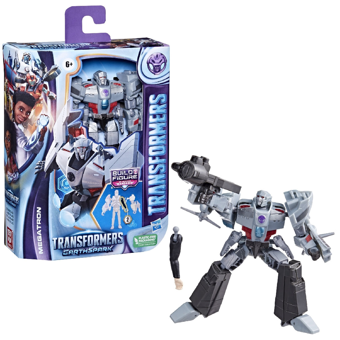 Transformers Earthspark Deluxe Ast - Megatron