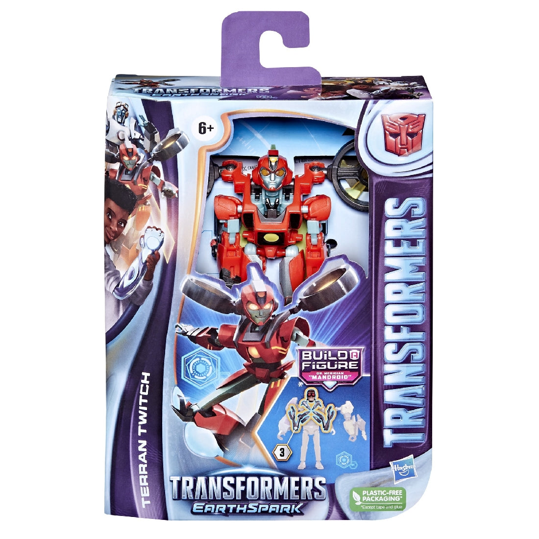Transformers Earthspark Deluxe Ast - Terran Twitch