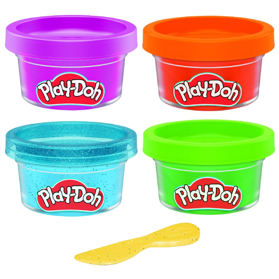 Play Doh Sparkle Mini Color Pack Ast - Animal