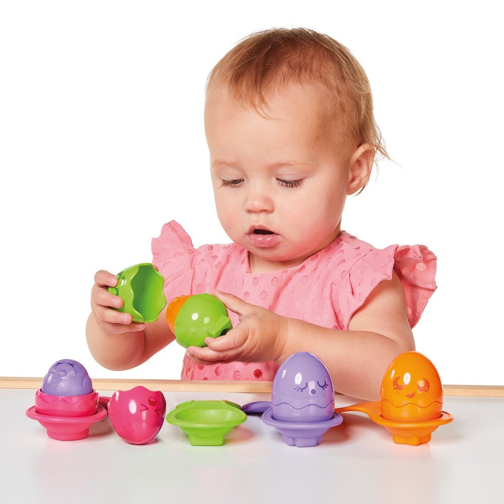 Tomy Hide & Squeak Egg & Spoon Set