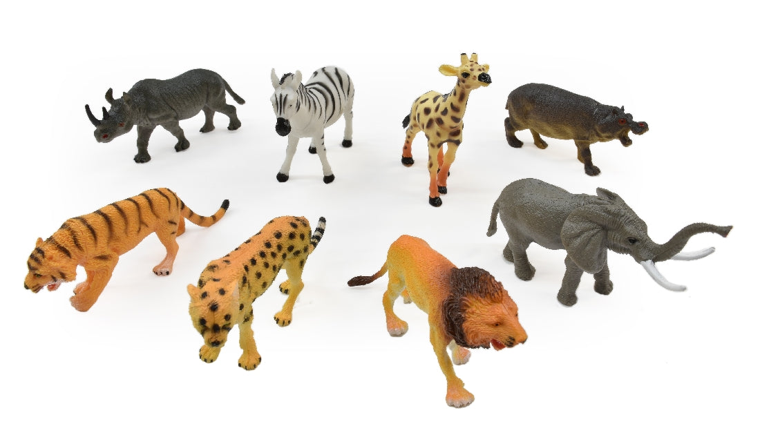 PETERKIN JUNGLE WORLD 8PC FIGURES