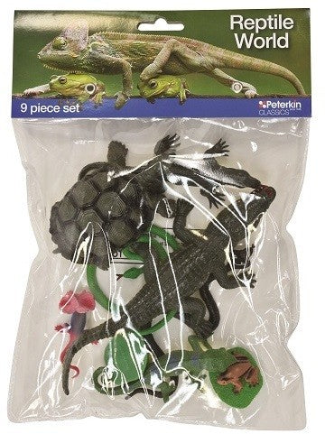 PETERKIN REPTILE WORLD 9PC FIGURES