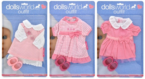 DOLLS WORLD BOUTIQUE OUTFIT & SHOES