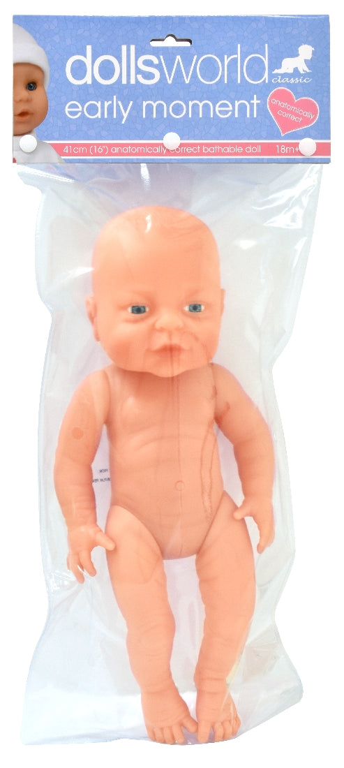 DOLLS WORLD EARLY MOMENTS GIRL 41CM