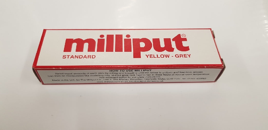 Milliput Yellow Grey