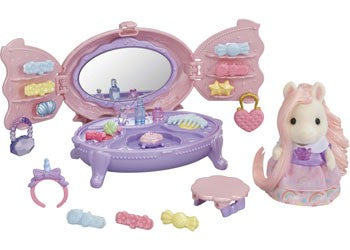 Sylvanian Families Pony's Vanity Dresser Set