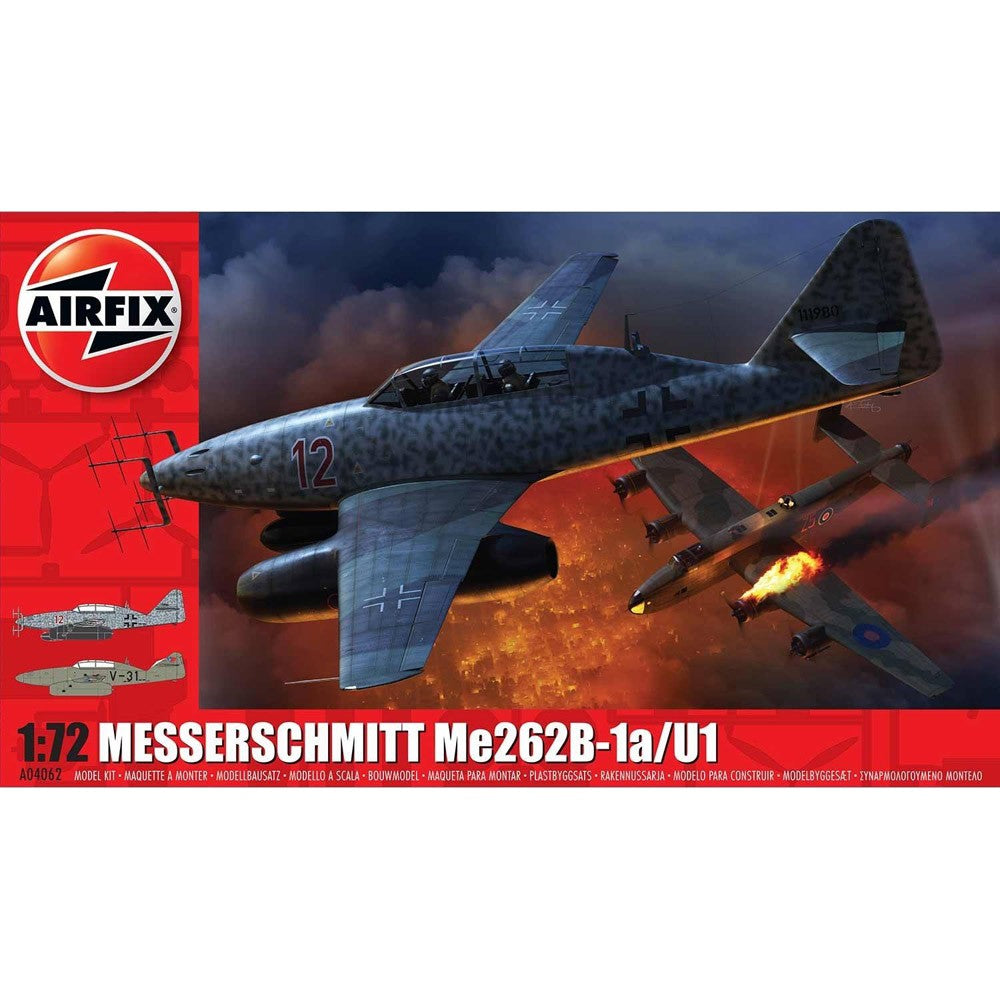 Airfix 1/72 Messerschmitt Me262b-1a/u1