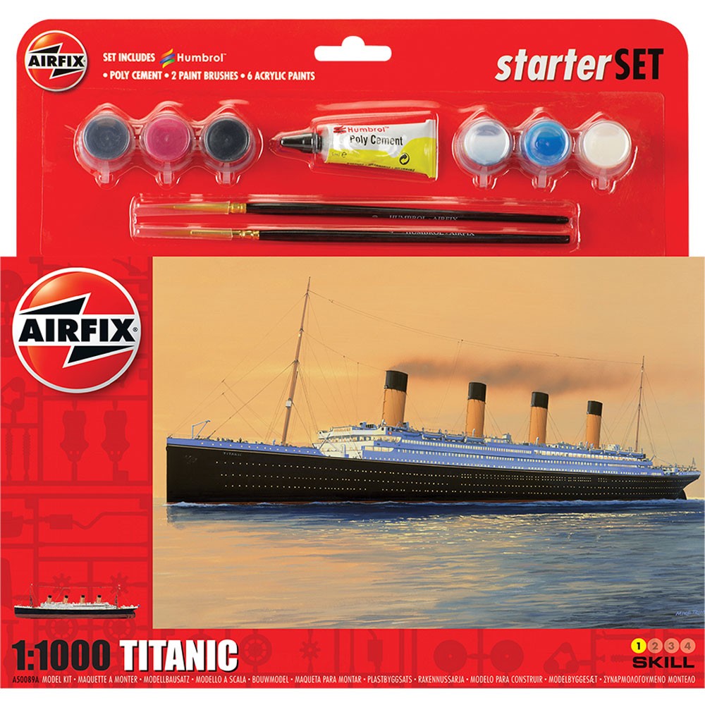 Airfix 1/1000 Rms Titanic Starter