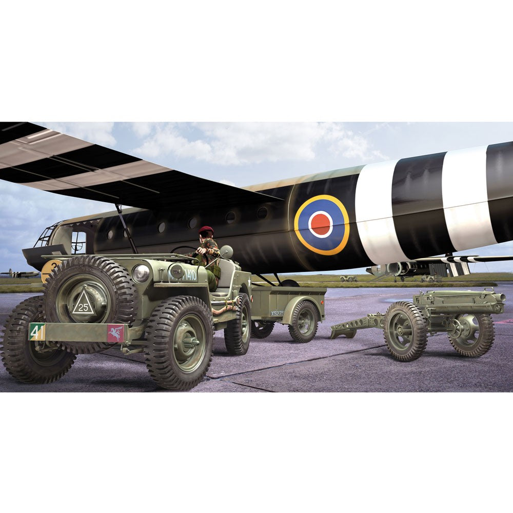 Airfix 1/72 Willys Mb Jeep Starter Set