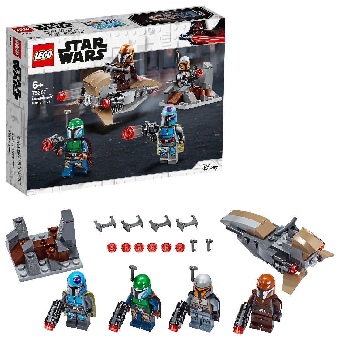LEGO STAR WARS MANDALORIAN BATTLE PACK 75267 AGE: 6+