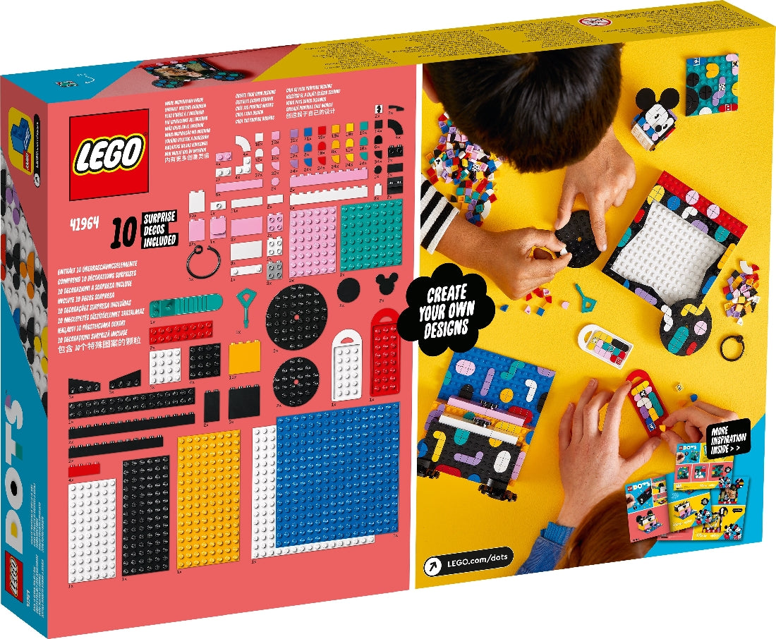 LEGO Dots Mickey Mouse & Minnie Mouse Back-to-school Creative Box 41964 Age: 7+