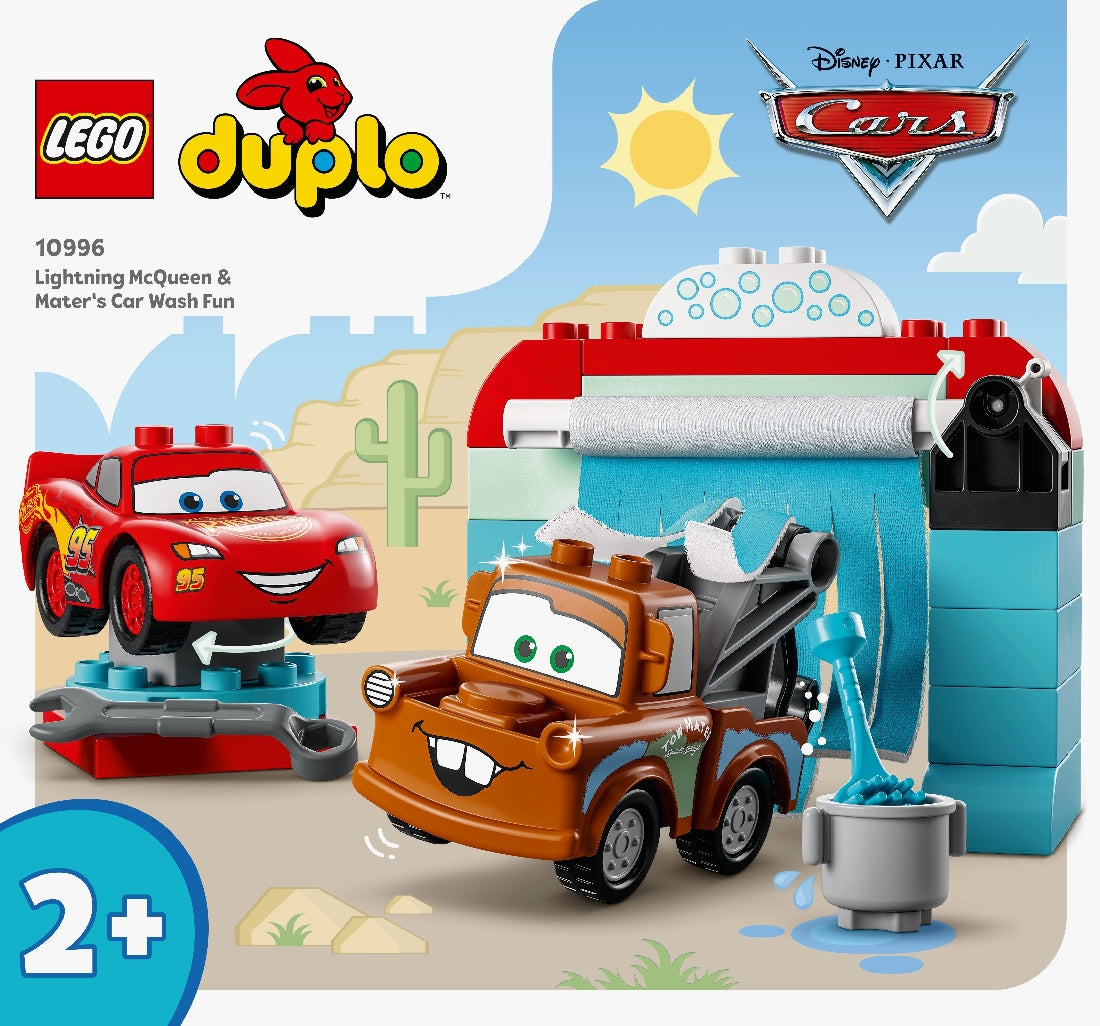 LEGO Duplo Lightning Mcqueen & Mater's Car Wash Fun 10996 Age: 2+