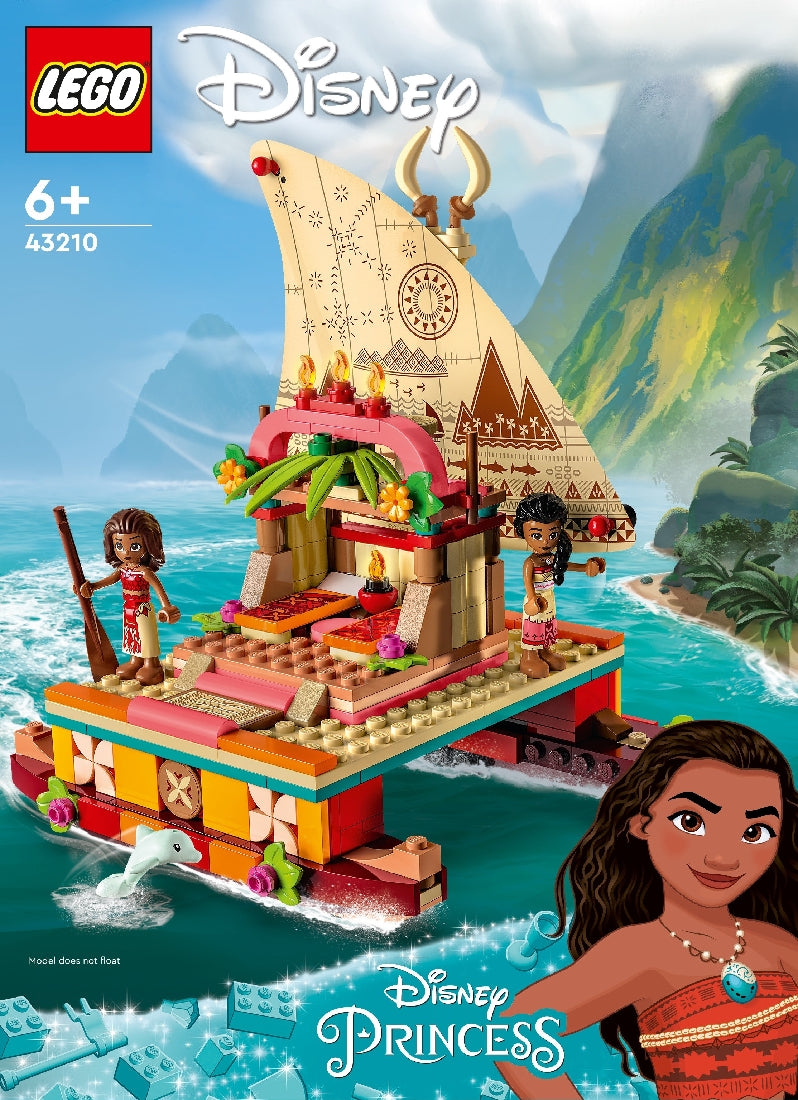 LEGO Disney Princess - Moana's Wayfinding Boat 43210 Age: 6+