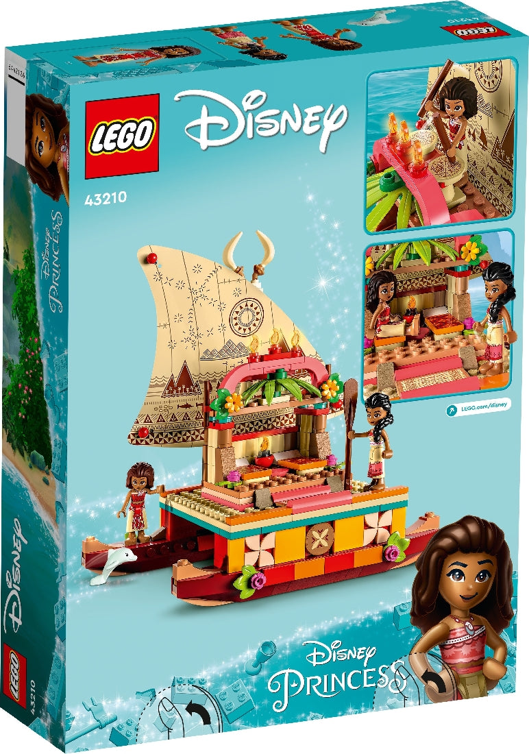 LEGO Disney Princess - Moana's Wayfinding Boat 43210 Age: 6+
