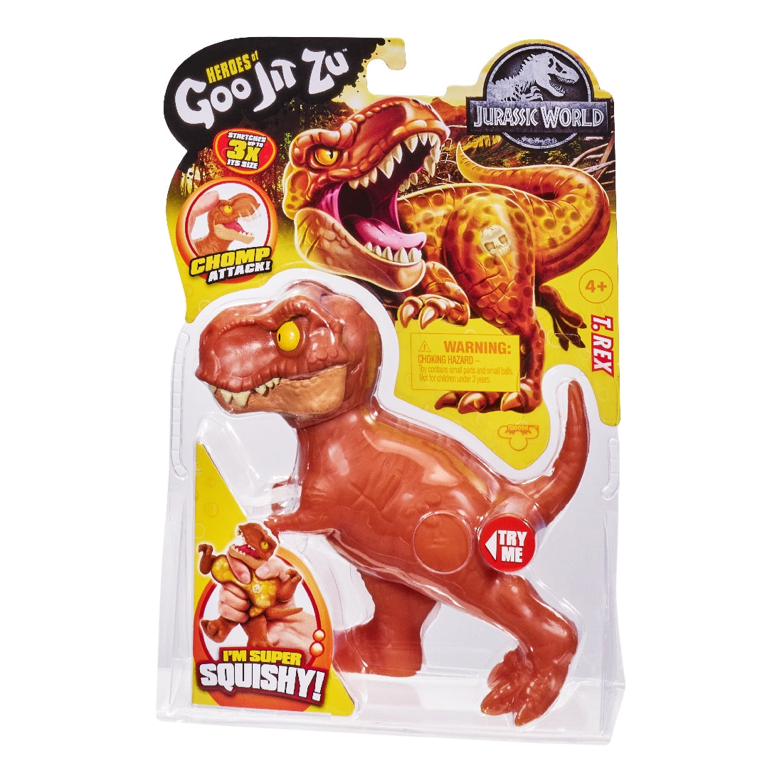 Heroes Of Goo Jit Zu - Jurassic World Hero Pack S1 W1 Asst - T.rex