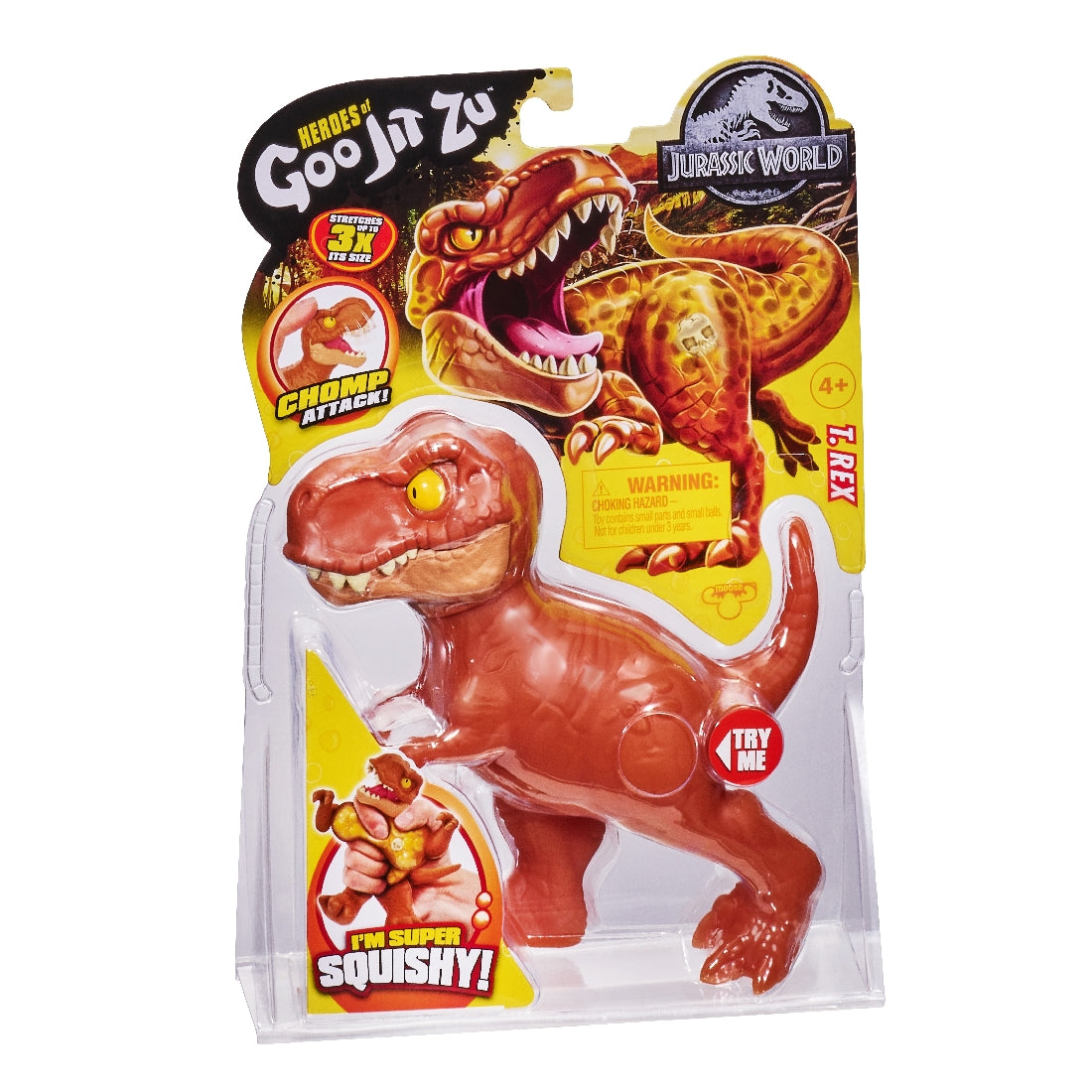 Heroes Of Goo Jit Zu - Jurassic World Hero Pack S1 W1 Asst - T.rex