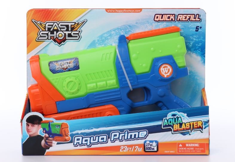 FAST SHOTS AQUA BLASTER AQUA PRIME WATER GUN
