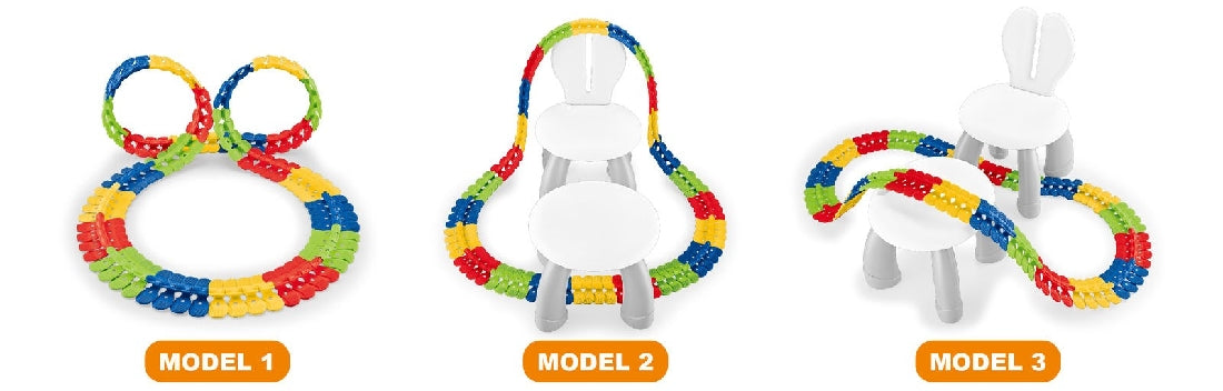 Flexible Track Playsets 97 Pcs