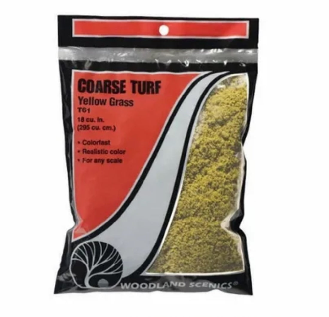 Woodland Scenics Coarse Turf - Yellow Grass