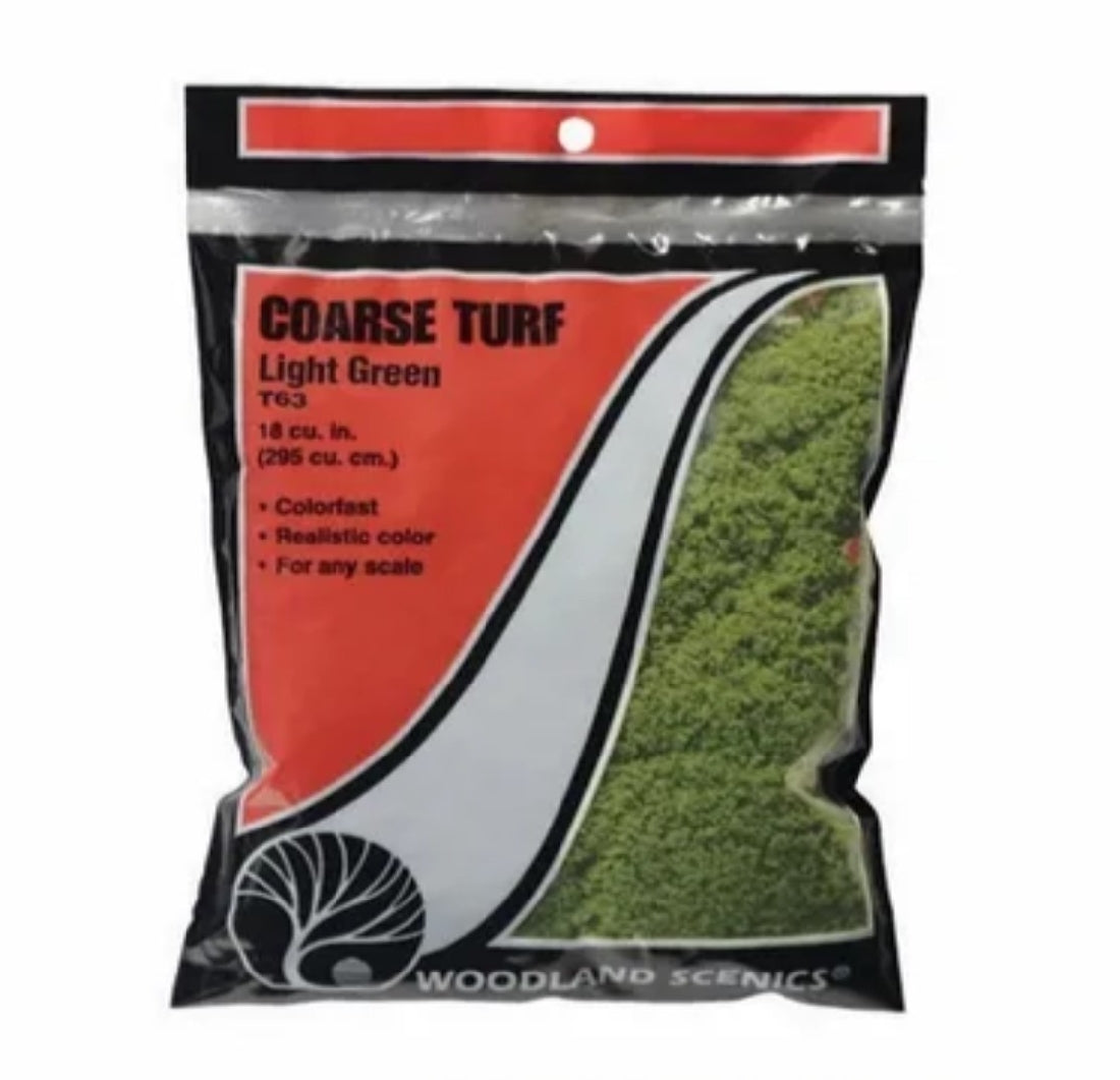 Woodland Scenics Coarse Turf - Light Green