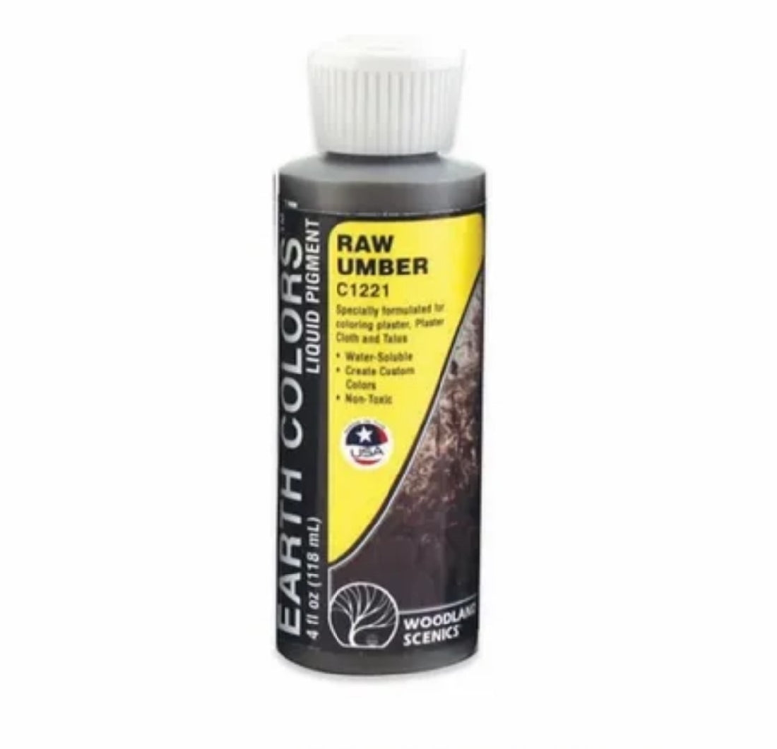 Woodland Scenics Earth Colors - Raw Umber