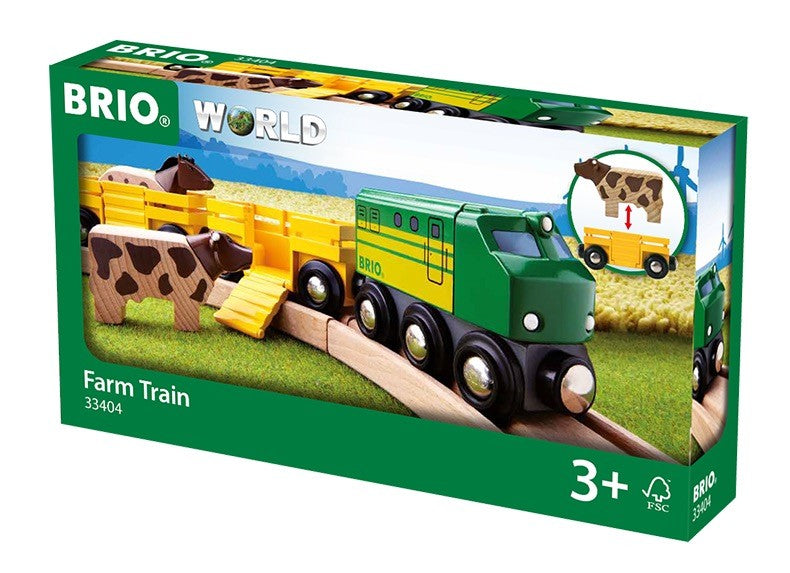 Brio Farm Train 5 pieces