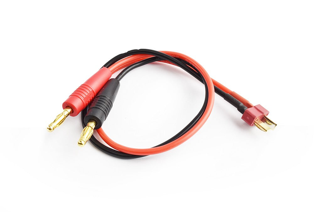 Male Deans Plug To 4.0mm Connector Charging Cable 16awg 30cm Wire
