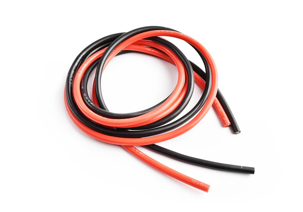 Tornado Silicone Wire 12awg 1m Red 1m Black