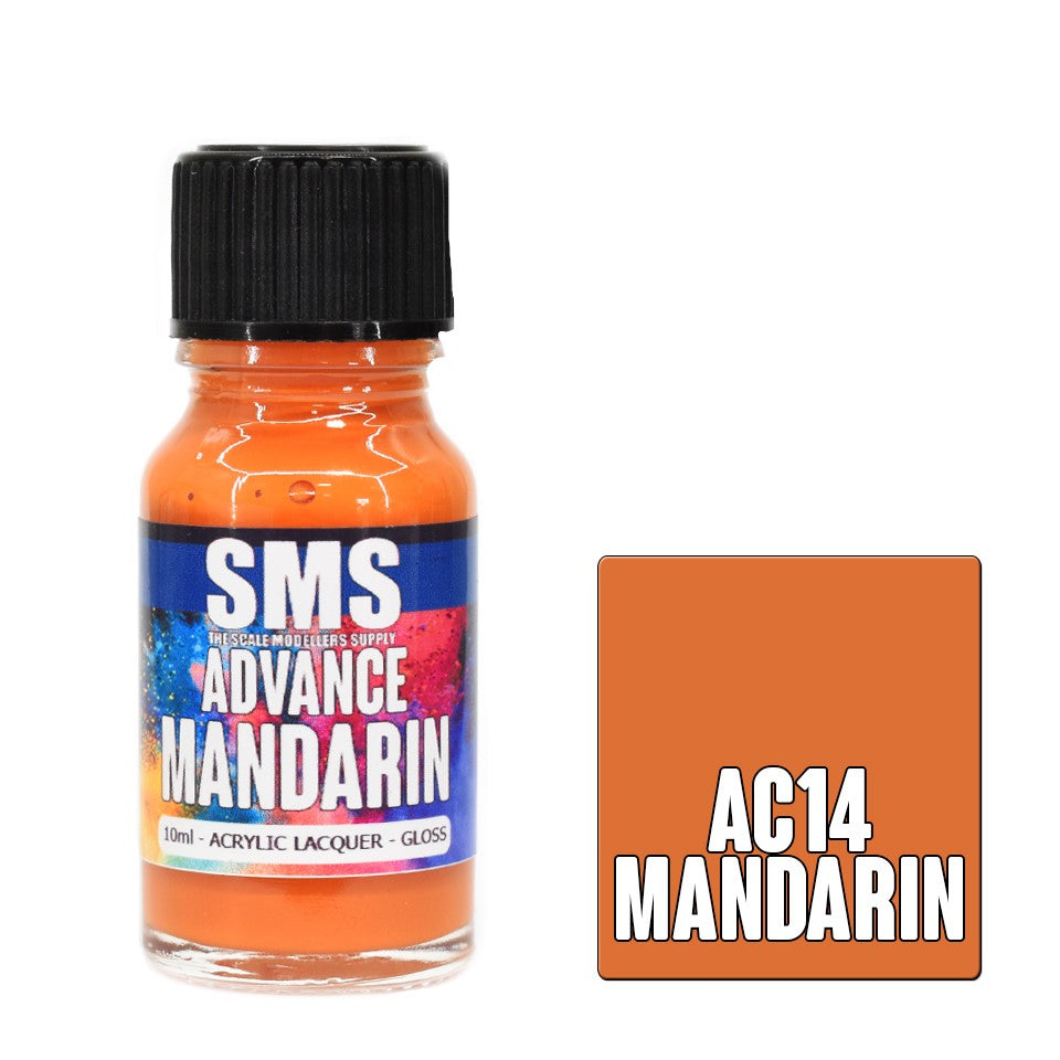 Sms Advance Mandarin 10ml Acrylic Lacquer
