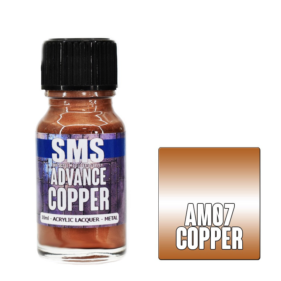 Sms Advance Metallic Copper 10ml Acrylic Lacquer