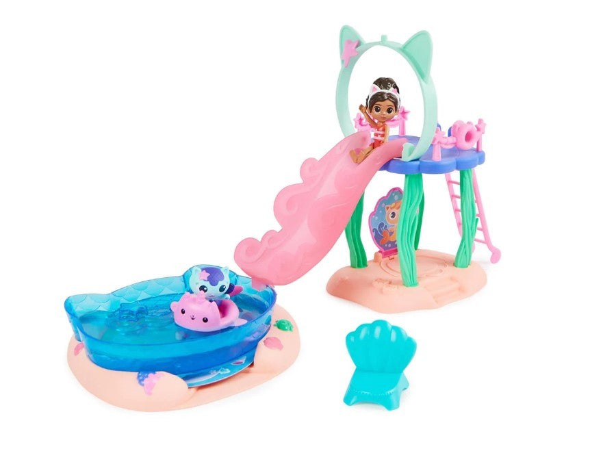 Gabby's Dollhouse Gabby Girl's Purr-ific Pool Playset