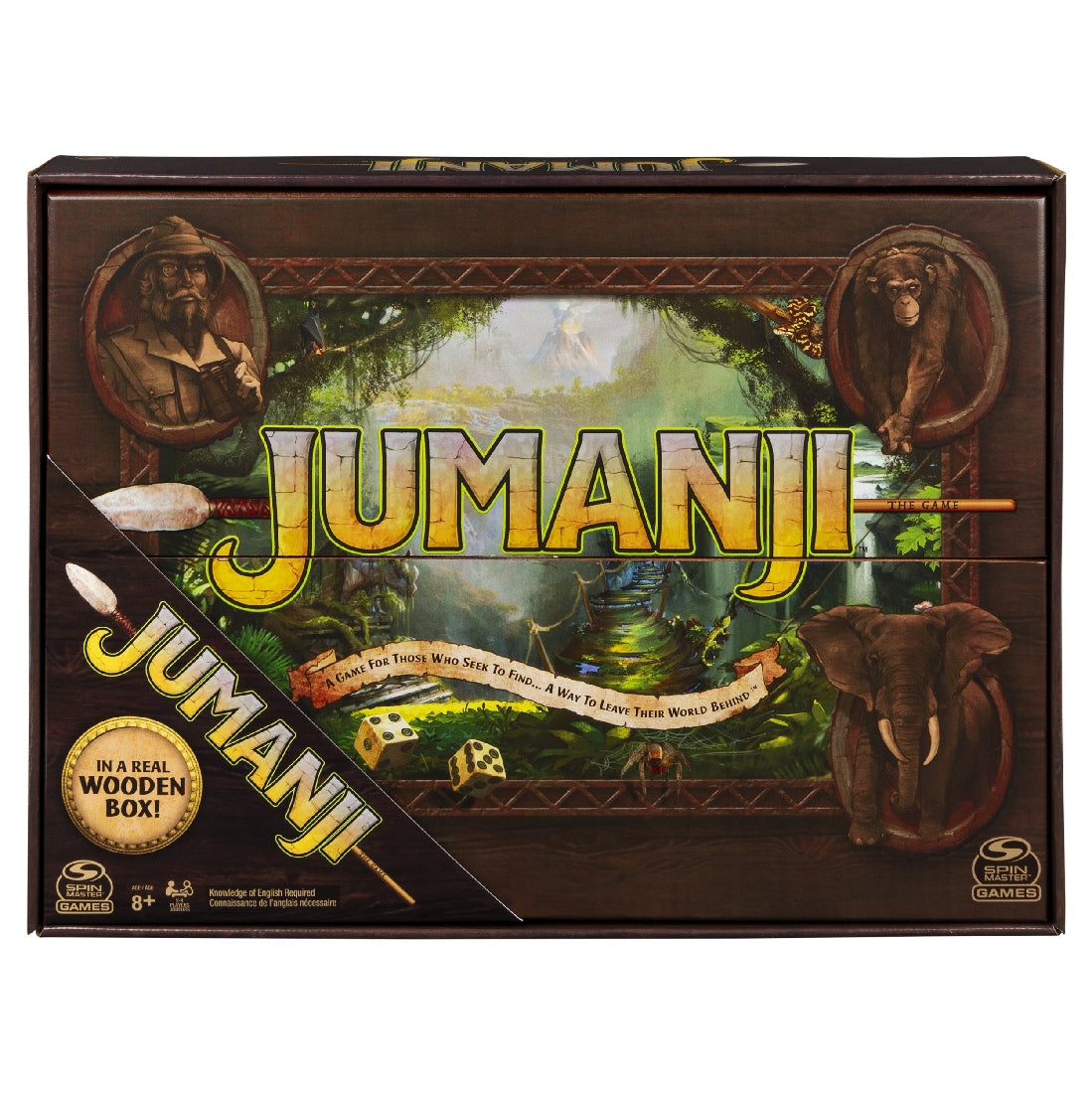 Jumanji Wooden Board Game