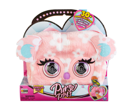 Purse Pets Print Perfect - Bamboo Boo Koala