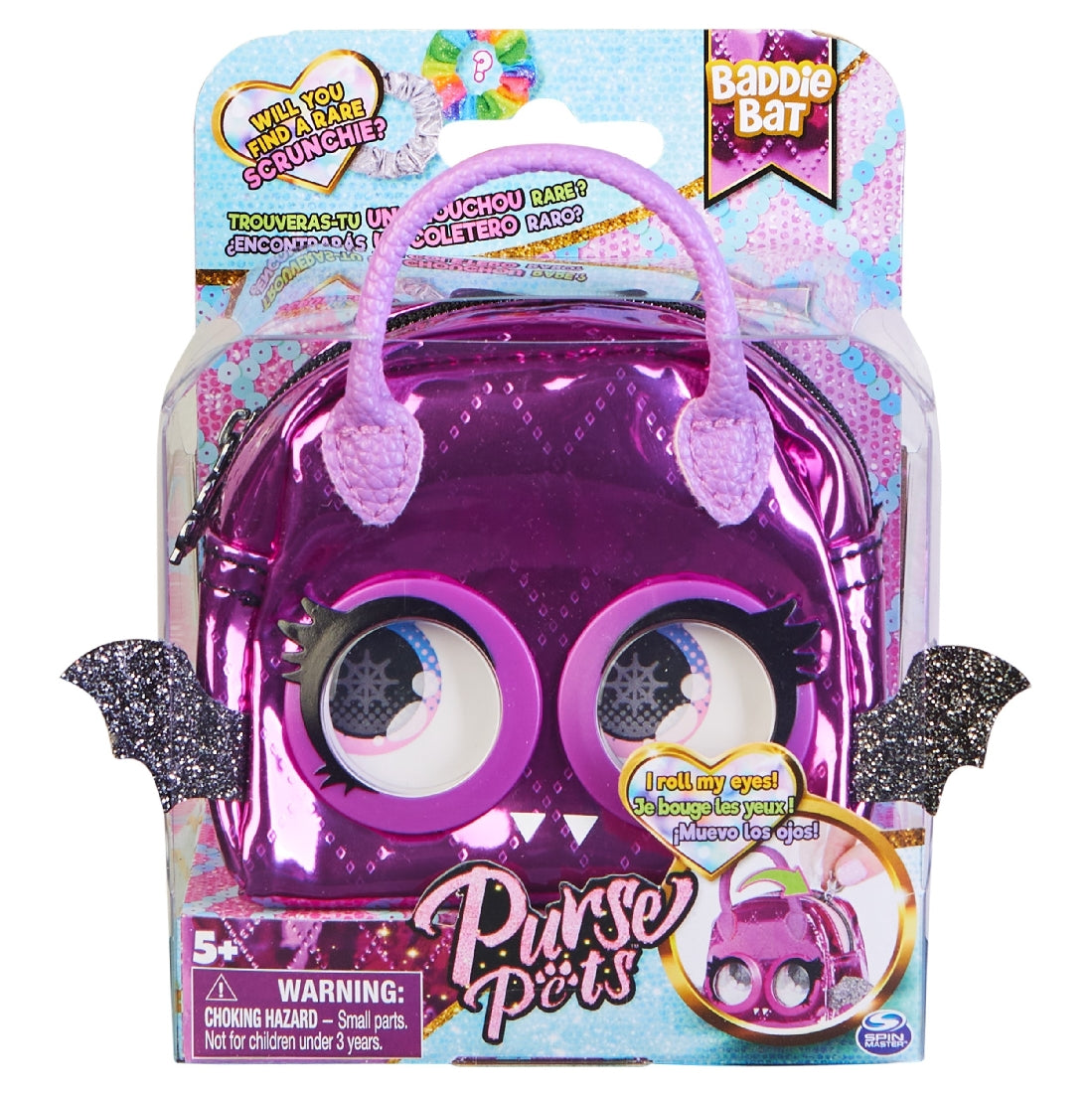 Purse Pets Micro Asst - Baddie Bat