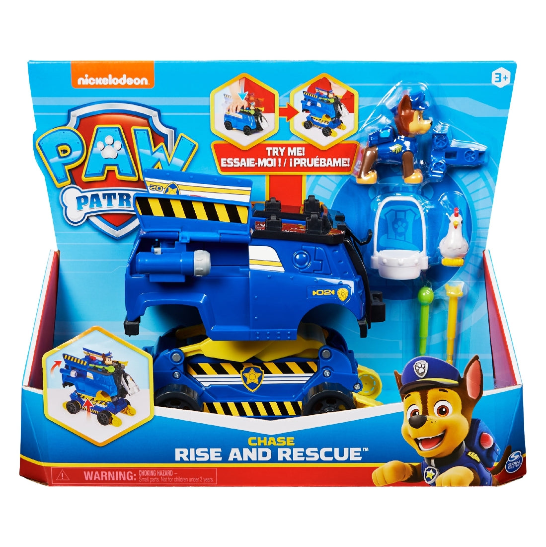 Paw Patrol Rise And Rescue Asst - Chase