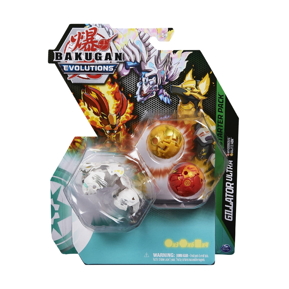 Bakugan Evolutions Starter Pack - Gillator