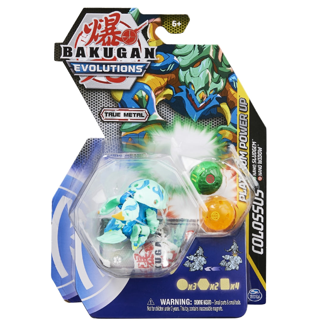 Bakugan Evolutions Platinum Power Up S4 - Colossus Blue
