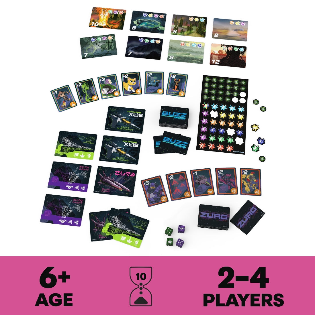 Disney Pixar Lightyear Galactic Attack Game