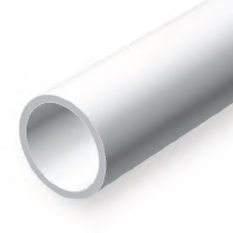 Evergreen White Polystyrene Tube 0.344 x 14 / 8.7mm x 36cm (2)