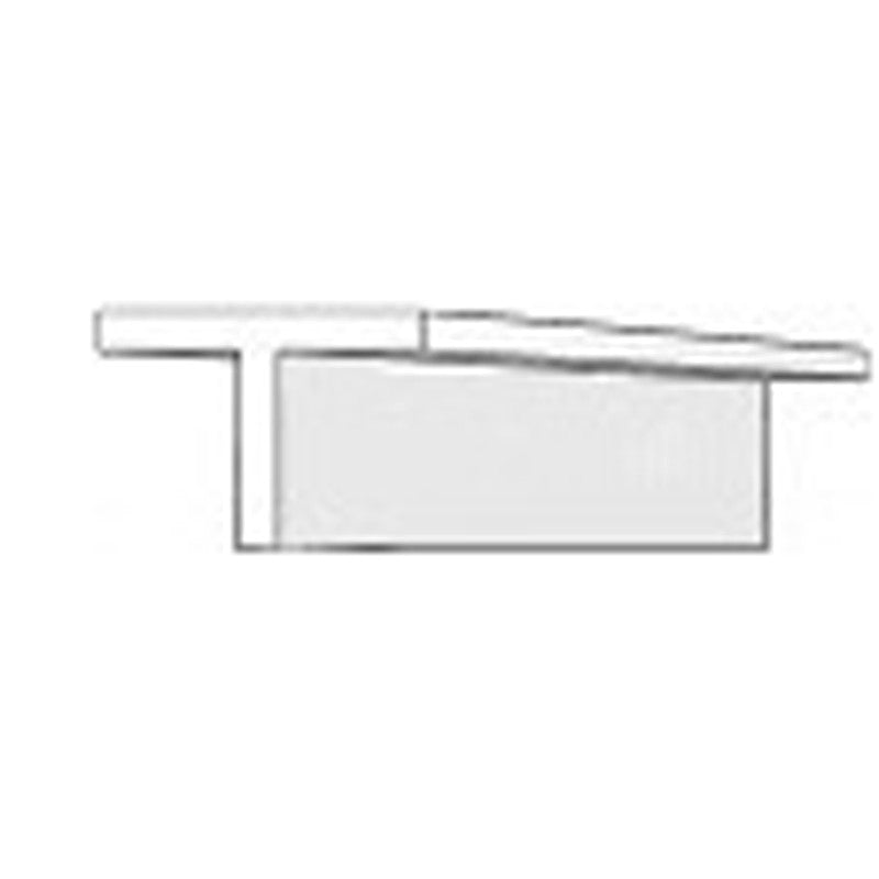 Evergreen White Polystyrene T Profile 0.141 x 0.141 x 14 0.046 Thick / 3.6mm x 3.6mm x 36cm (3)