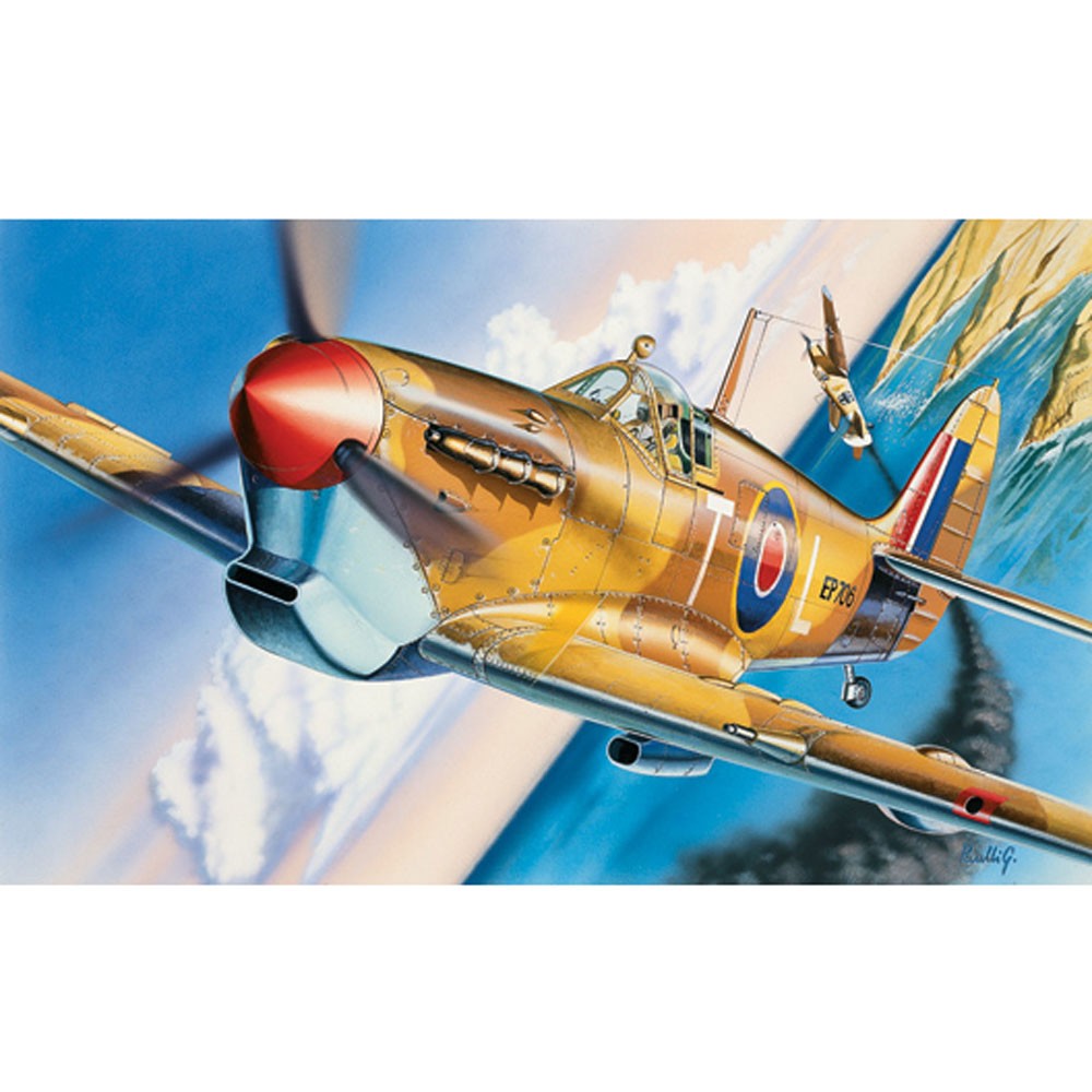 Italeri 1/72 Spitfire Mk.vb Plastic Model Kit *aust Decals*