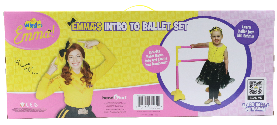 The Wiggles Bow Intro To Ballet Set