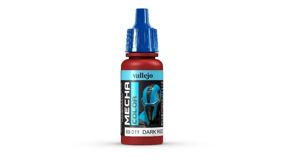 Vallejo Mecha Colour Dark Red 17ml Acrylic Airbrush Paint 69011